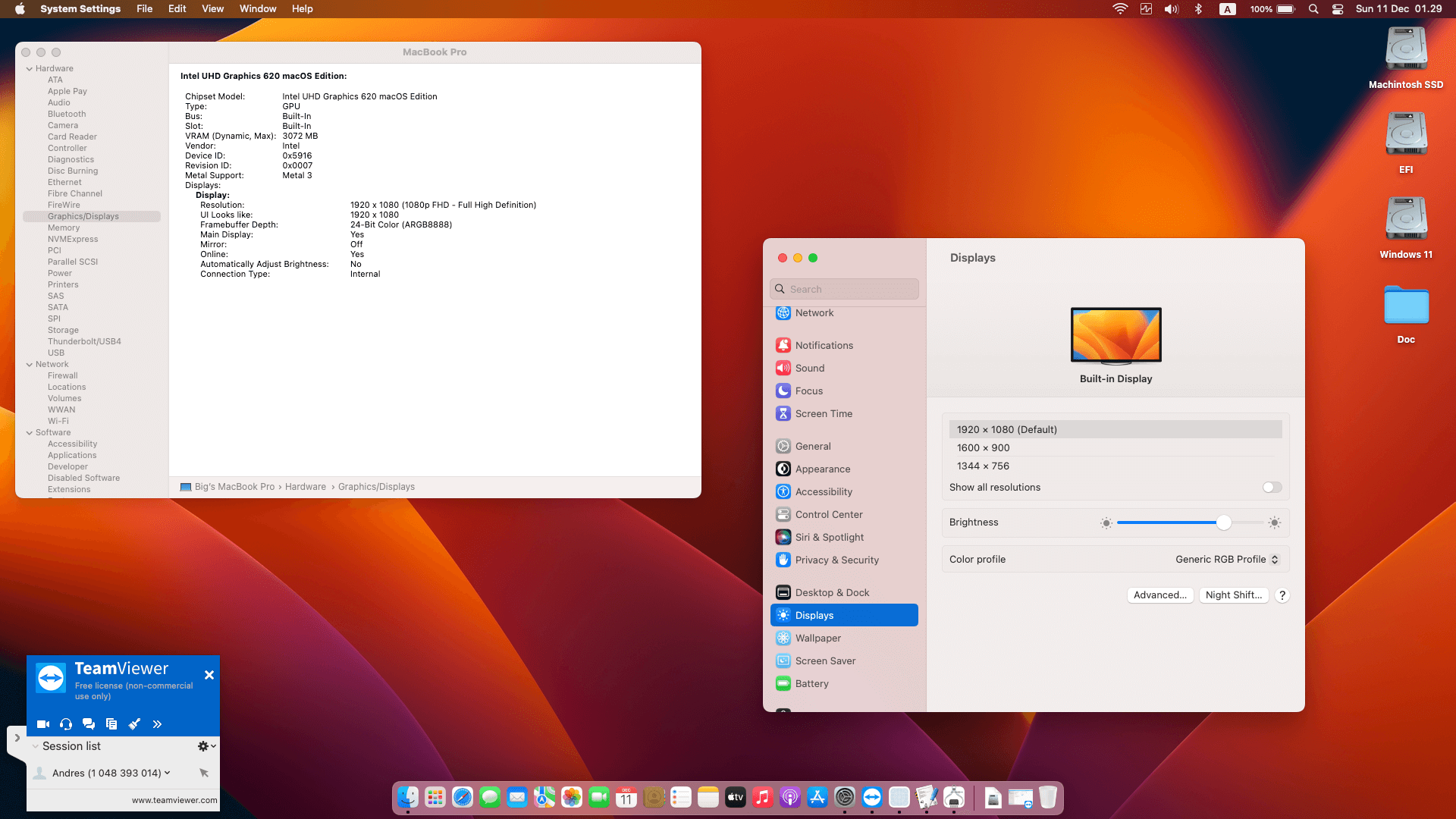 Acer TravelMate P214 52 3527 [CometLake   Intel UHD Graphics 10Th Gen + I2C]   OpenCore 5